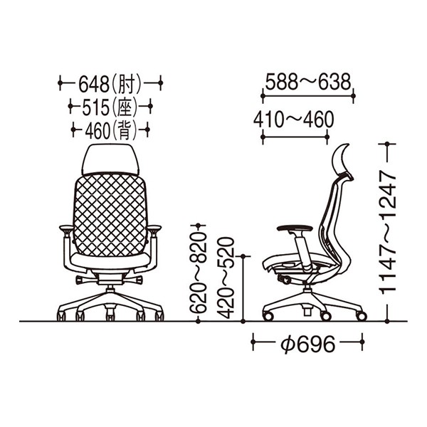 C68AXW-FMP1【送料無料】 | オカムラ Sylphy通販 - Kagg.jp