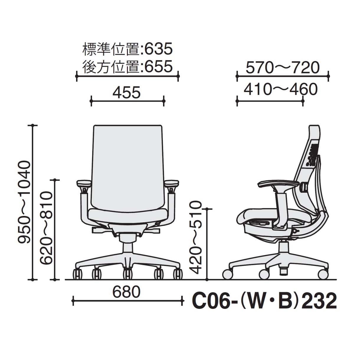 C06-B232CW-E1G4B61【送料無料】 | コクヨ Wizard4通販 - Kagg.jp