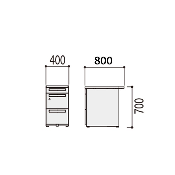 脇SS048A4-3LSKH7 5-116-1845【送料無料】 | ウチダ SCAENA H700 Stype