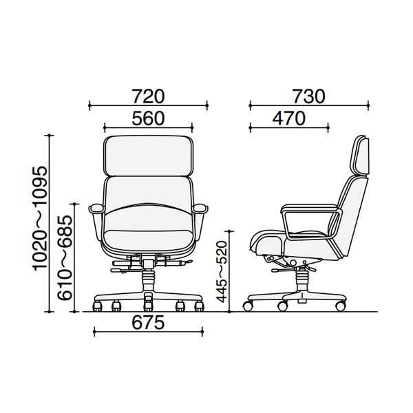 CR-G131LDN3【送料無料】 | コクヨ マネージメントチェアー130通販
