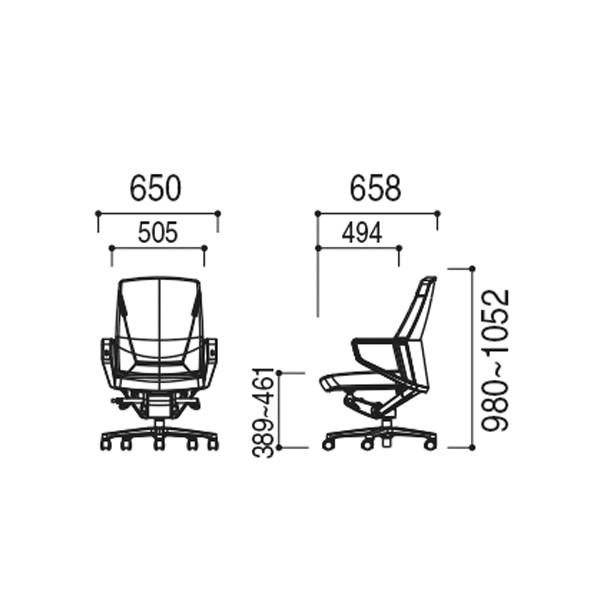 CH5201 5-351-3101【送料無料】 | ウチダ FURSYS CH5200通販 - Kagg.jp