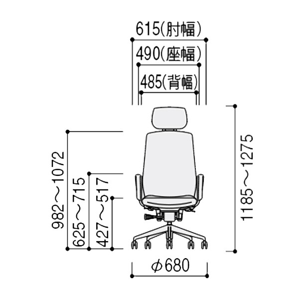 SA-730M-WS 5-356-6326【送料無料】 | ウチダ Sellezza通販 - Kagg.jp