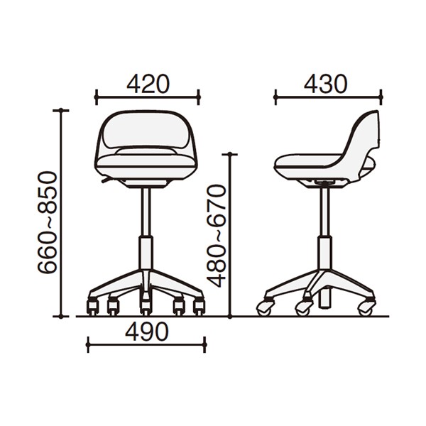 CR-FG542E1G9E3-W【送料無料】 | コクヨ cocotte通販 - Kagg.jp