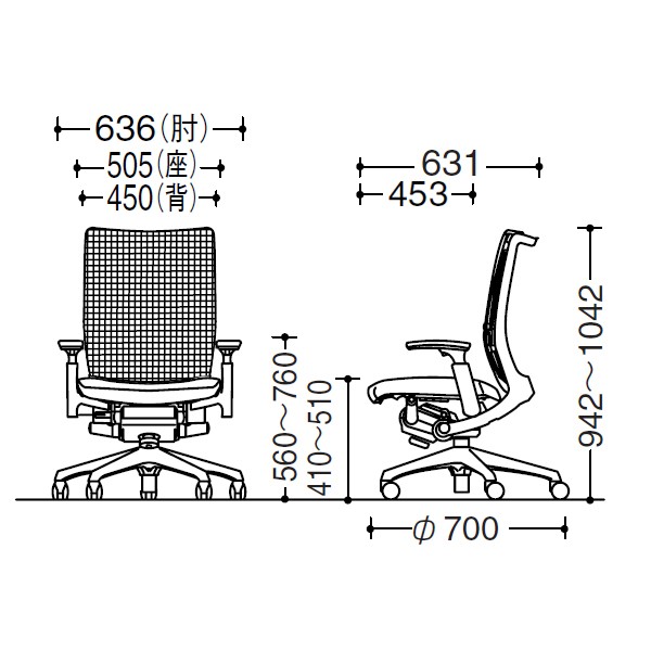 CW85ZA FBA9 |オカムラ ヴィスコンテチェア ハイバック可動肘 レッド (メーカー直送) 中古ヴィスコンテチェア CW85ZA FBA1 オカムラ⁄okamura 肘無