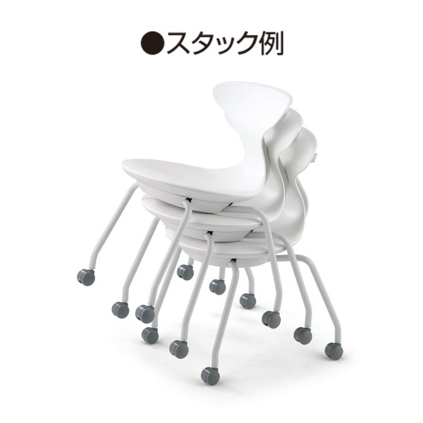 コクヨ ミーティングチェア CAMPUSUP キャンパスアップ CAC-201E1S-V ソフトターコイズ CAC-250E136-W送料無料 | コクヨ CampusUP通販 -