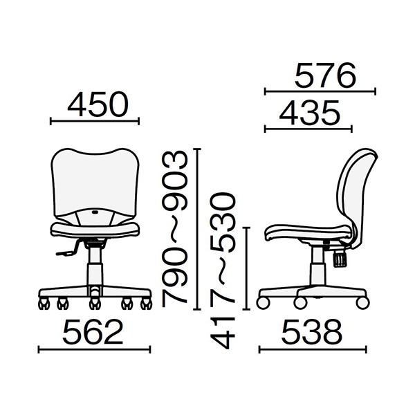 ■プラス 655171)事務イス プロップ 防炎 KC-A94S2L BL KCA94S2LBL(1969800)[送料別途お見積り][法人限定][外直送] □プラス 655171)事務イス プロップ 防炎 KC-A94S2L BL KCA94S2LBL