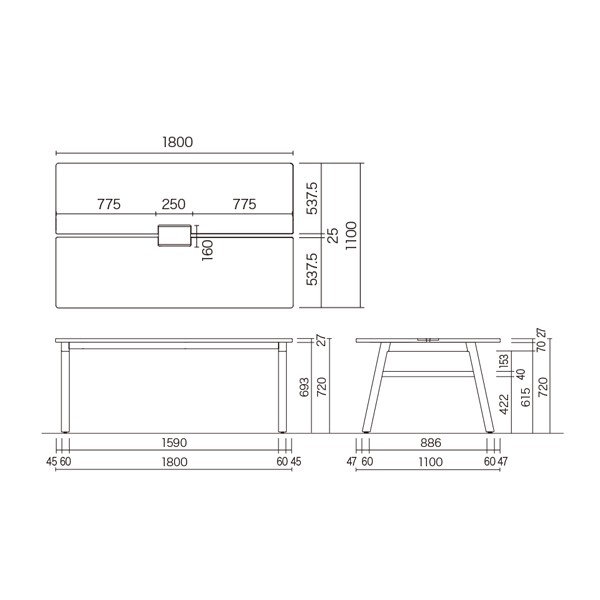 8SHW8H-WE28【送料無料】 | オカムラ Shared Space通販 - Kagg.jp