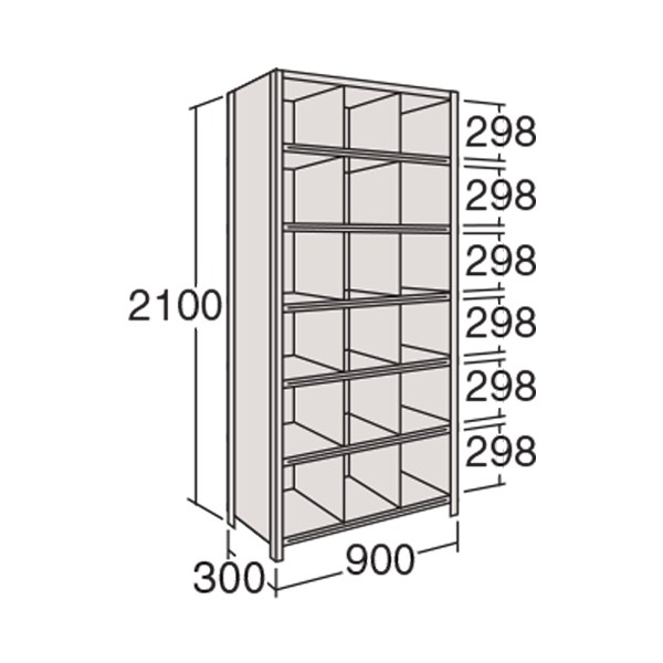 サカエ(sakae) 収納家具 63型軽量棚シリーズ 63Y7DA サカエ(sakae) 収納家具 63型軽量棚シリーズ 63Y7DA