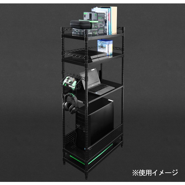 BHS-600SM-BK【送料無料】 | バウヒュッテ デスクサイドラック通販