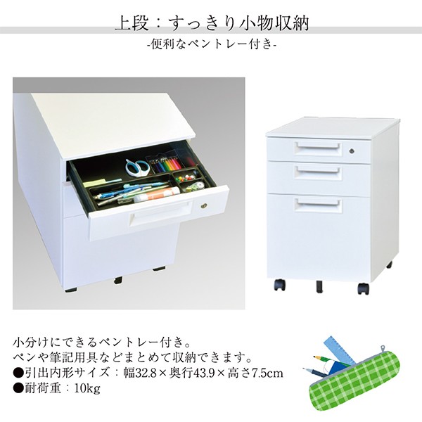 SH046SC3 643-715【送料無料】 | Garage スチール製ワゴン通販 - Kagg.jp