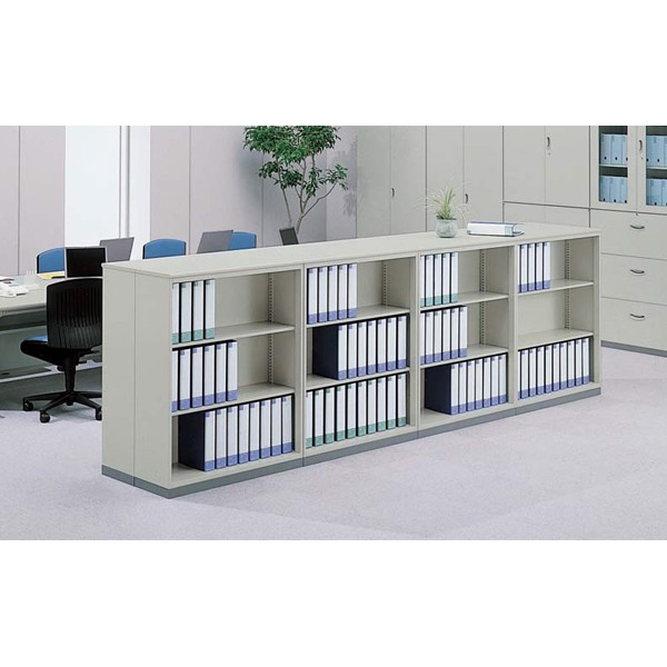 ナイキ 両開き書庫 NW-0812K-AW CW-0812K-WW ナイキ 両開き書庫 W800×D450×H1200mm クリアーホワイトの