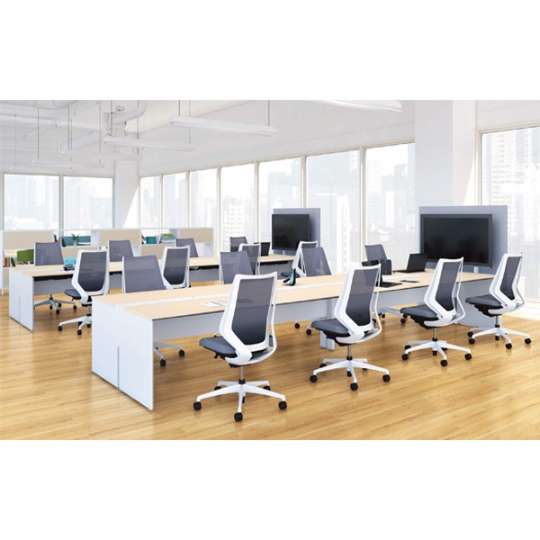 コクヨ品番 DWV-WJ2406-E6AMP21 デスク　ＷＶ＋　片面（Ｄ６００）　増連　開閉式配線カバー W2400xD600xH720 DWV-WD2407-SAWPAW3送料無料 | コクヨ WorkVista+通販 -