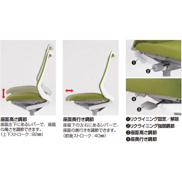 CB35JR-FKA1【送料無料】 | オカムラ Fluent通販 - Kagg.jp