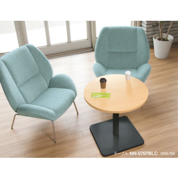 ■プラス 677680)ロンナ 会議テーブル NN-1809TKR WM/M4 [送料別途見積り][法人・事業所限定][外直送][店頭受取不可] NN-1809TKR 677-680送料無料 | プラス ronna通販 -