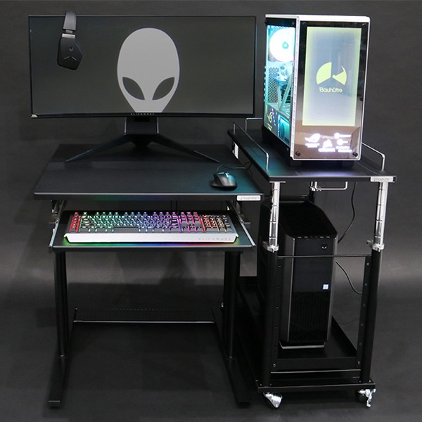BHS-700PC【送料無料】 | バウヒュッテ PCディスプレイワゴン通販