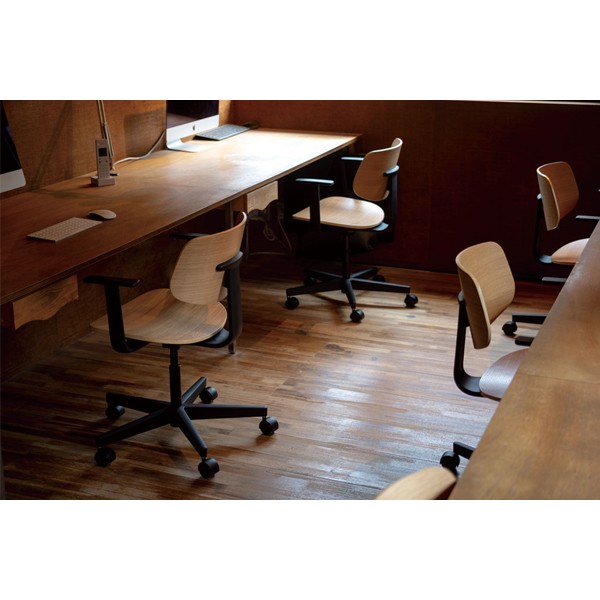 【2024年製アウトレット・展示品】内田洋行　MUチェア　MU-15BS