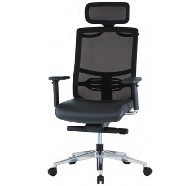 イノウエマネージメントチェアEU-590BK ブラックデスクチェア