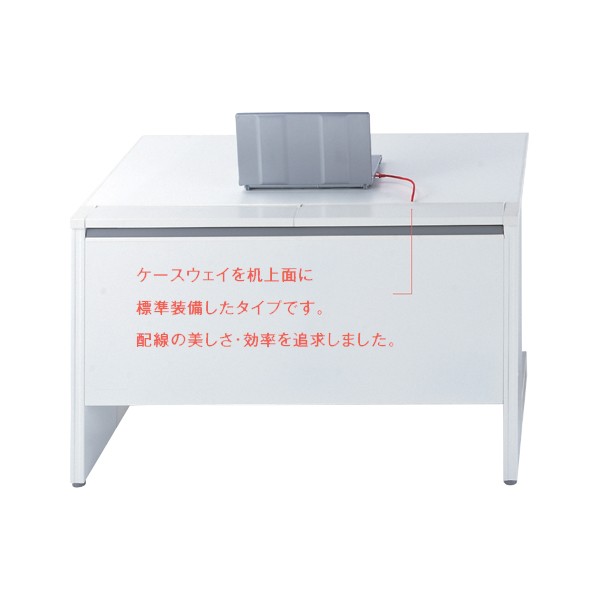 オフィスデスク 両袖机 DUS-147-A3・A3 SW/OW 品番 155031 イナバ 稲葉