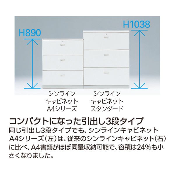 HFM-218HSS-WE【送料無料】 | イトーキ THIN LINE CABINET A4通販