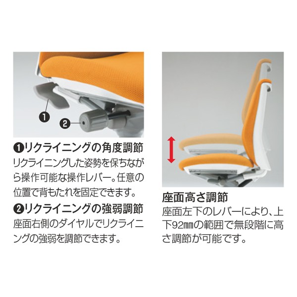 okamura スラートシリーズ sulato ハイバックOAチェア C335GR-FSF5