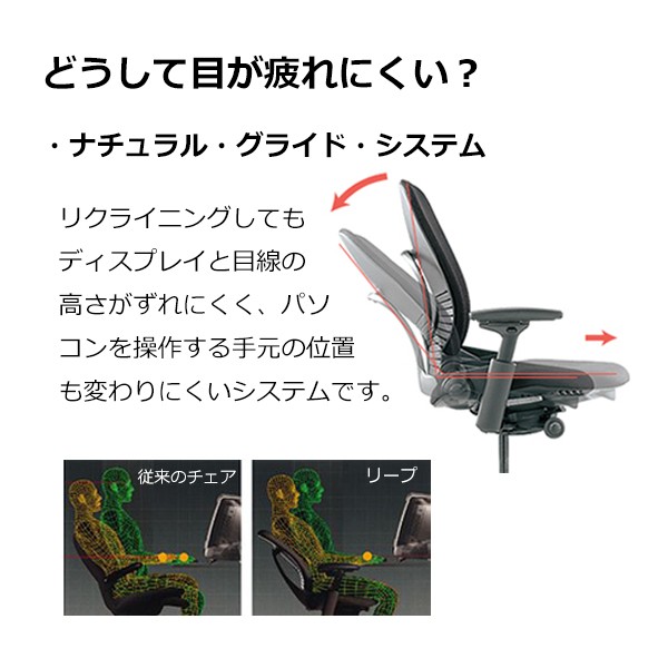 LEAP-21100 5-312-7180【送料無料】 | ウチダ Steelcase Leap
