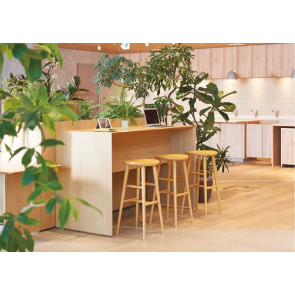 超美品■ITOKI/イトーキ■ノットワーク ハイスツール/チェア 天然木/無垢材 超美品□ITOKI/イトーキ□ノットワーク ハイスツール/チェア