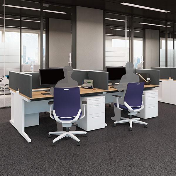 コクヨ品番 SD-VD1812PKSAWMP2N3 デスク ワークヴィスタ独立テーブル SD-ISN126LCASPAWN3送料無料 | コクヨ iS通販 -