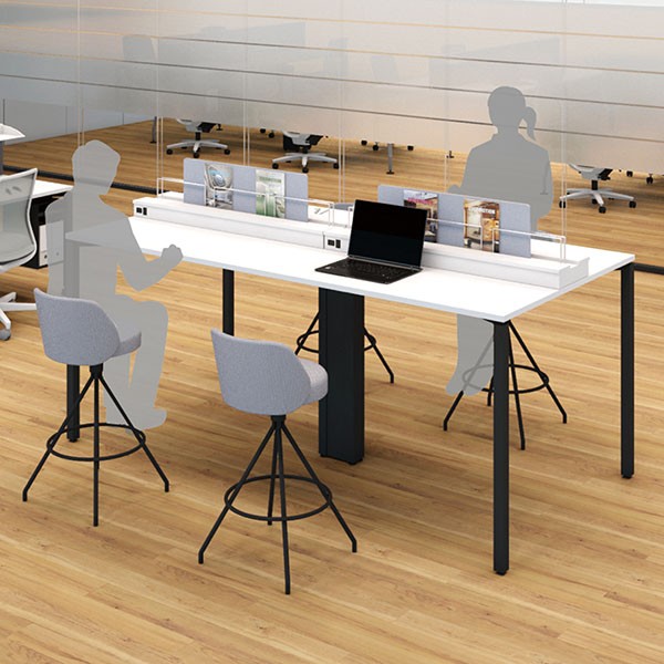 コクヨ品番 SD-WFA1616P81MAWN デスク　ワークフィット　両面　アジャスター脚 W1600xD1600xH720 ワークフィット コクヨ品番 SD-WFAL1616P81MAWN デスク ワークフィット Ｌ型