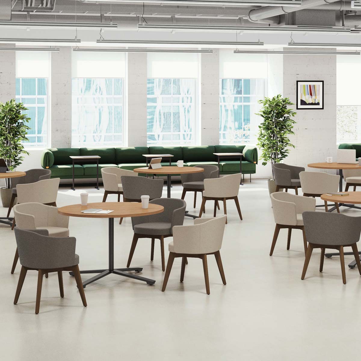 コクヨ品番 K04-BG28-38B51 アメニティ用家具　コーデ　チェア　張りぐるみ W610xD535xH780xSH420 コーデ K04-BG28SC-E3E33送料無料 | コクヨ COODE通販 -