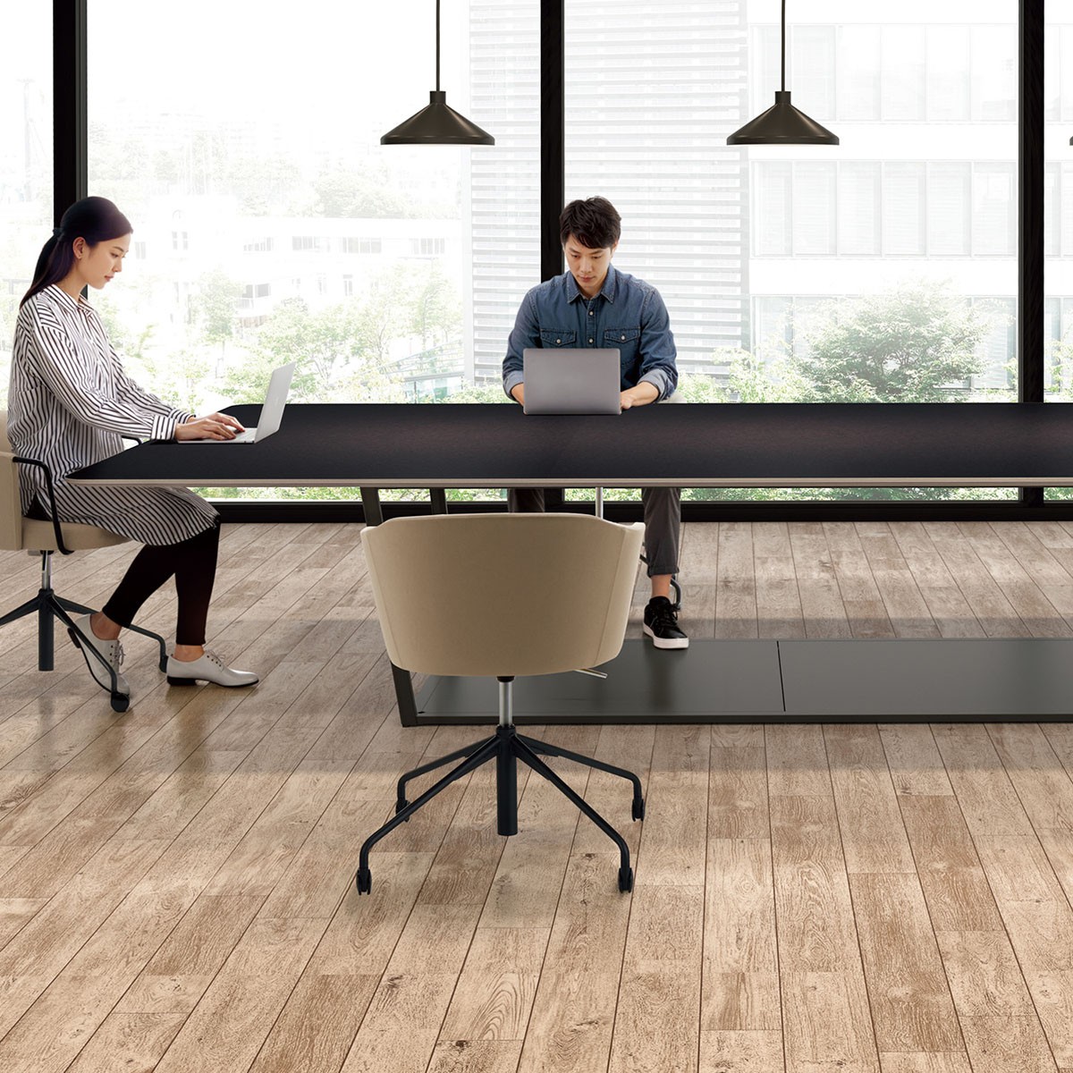 Ｘ様　♥Flexform サイドテーブル（3個口Ａ） XZ3 | Interior Design VENUS Online Shop