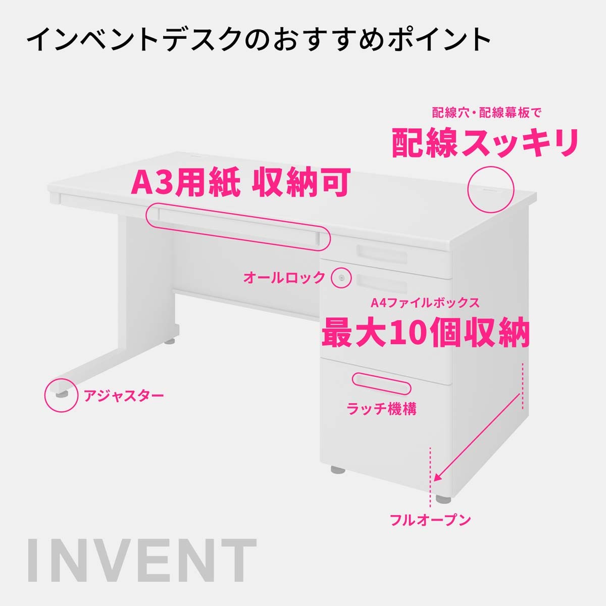 TKG-B126SAWPAWN【送料無料】 | コクヨ INVENT通販 - Kagg.jp