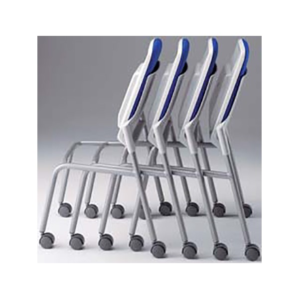 ナイキ 会議用チェアー ( E422-1-LGR ) ナイキ&frasl;NIKE E42 品番E422-1-LGR W520xD554xH779 (ミーティングチェア