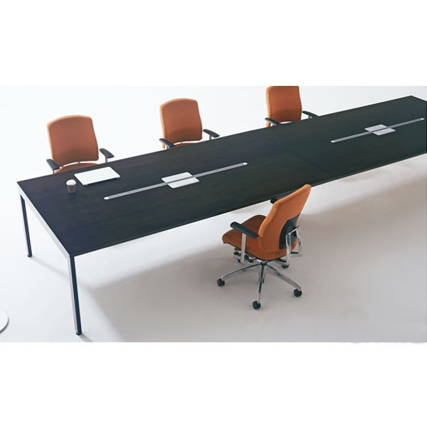 FV 会議テーブル FV-4812MCU LW/BK jtx 659720 プラス 送料無料
