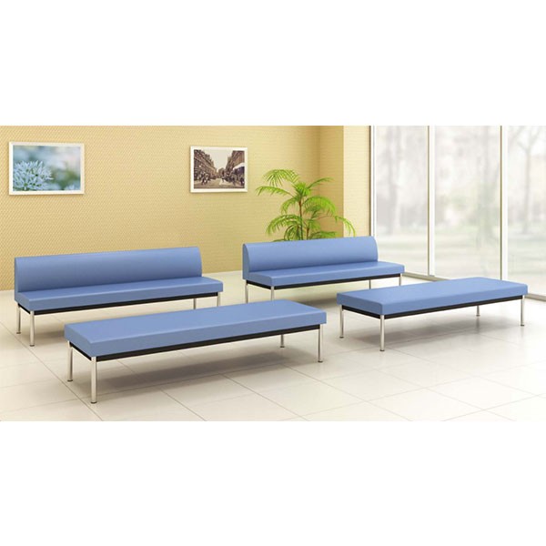 ロビーチェア　１５０シリーズ　角テーブル CN-M150MAW 全国配送可 コクヨ kokuyo 組立設置込コクヨ ロビーチェア 150シリーズ 3人用 W1800 角パイプ