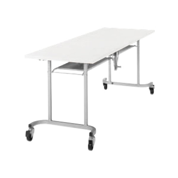ライオン事務器 品番48543 デリカテーブル　K-4　ホワイト デリカテーブル LION (ライオン事務器) 折りたたみ会議テーブル 通販