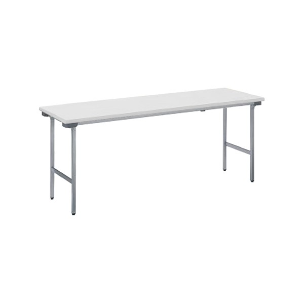 ライオン事務機 ゼミテーブル 会議用テーブル TA-1860 メーカー配送・設置・組立 ライオン事務器 ゼミテーブル ワイド脚 棚