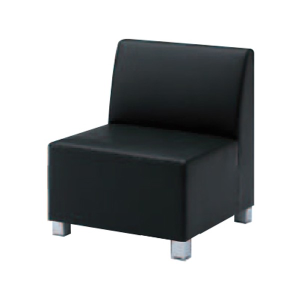 オカムラ LB05 ロビーベンチ 1人掛け 幅650mm ライムグリーン LB05HB FXS3 1台 (メーカー直送) オカムラ LB05 1人用ベンチ グレー 650幅×650奥行×400高さ（