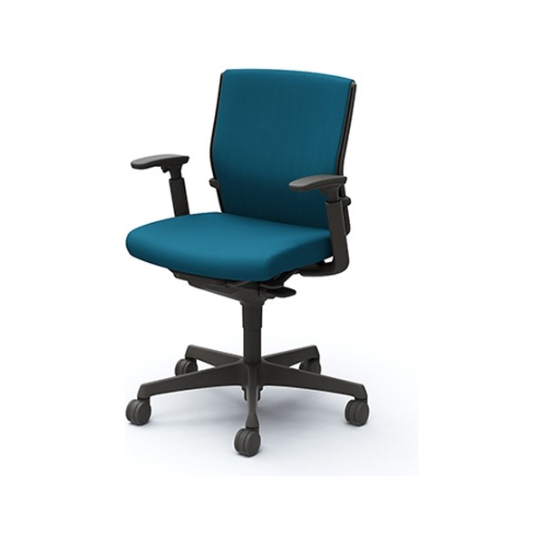 C493ZR PB27 |オカムラ エスクードチェアローバックハイ可動肘付 インディゴブルー (メーカー直送) C493ZR FFW3 |オカムラ エスクードチェアローバックハイ可動肘付