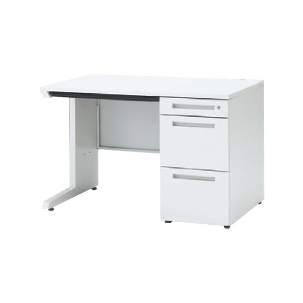 イトーキ 片袖デスク W1100 CZR オフィスデスク ホワイト CZR