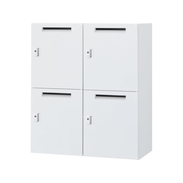 UCHIDA 図面ロッカー 4段 スチール オフィス家具/8J