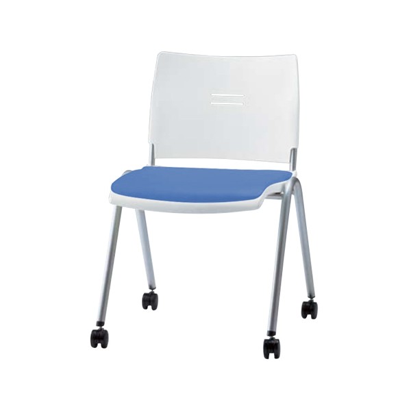 ナイキ 会議用チェアー 4本脚 E164FBC-LBL ナイキ 会議用チェアー 4本脚 E164FBC-LBL