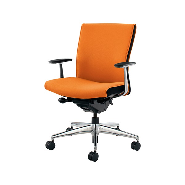 事務用回転イス　プント　ローバック コクヨ 品番 CR-GA2461F6GN01-VN　送料無料 PUNTO プント／布張りタイプ／ハイバック／アルミ肘／ランバーサポート