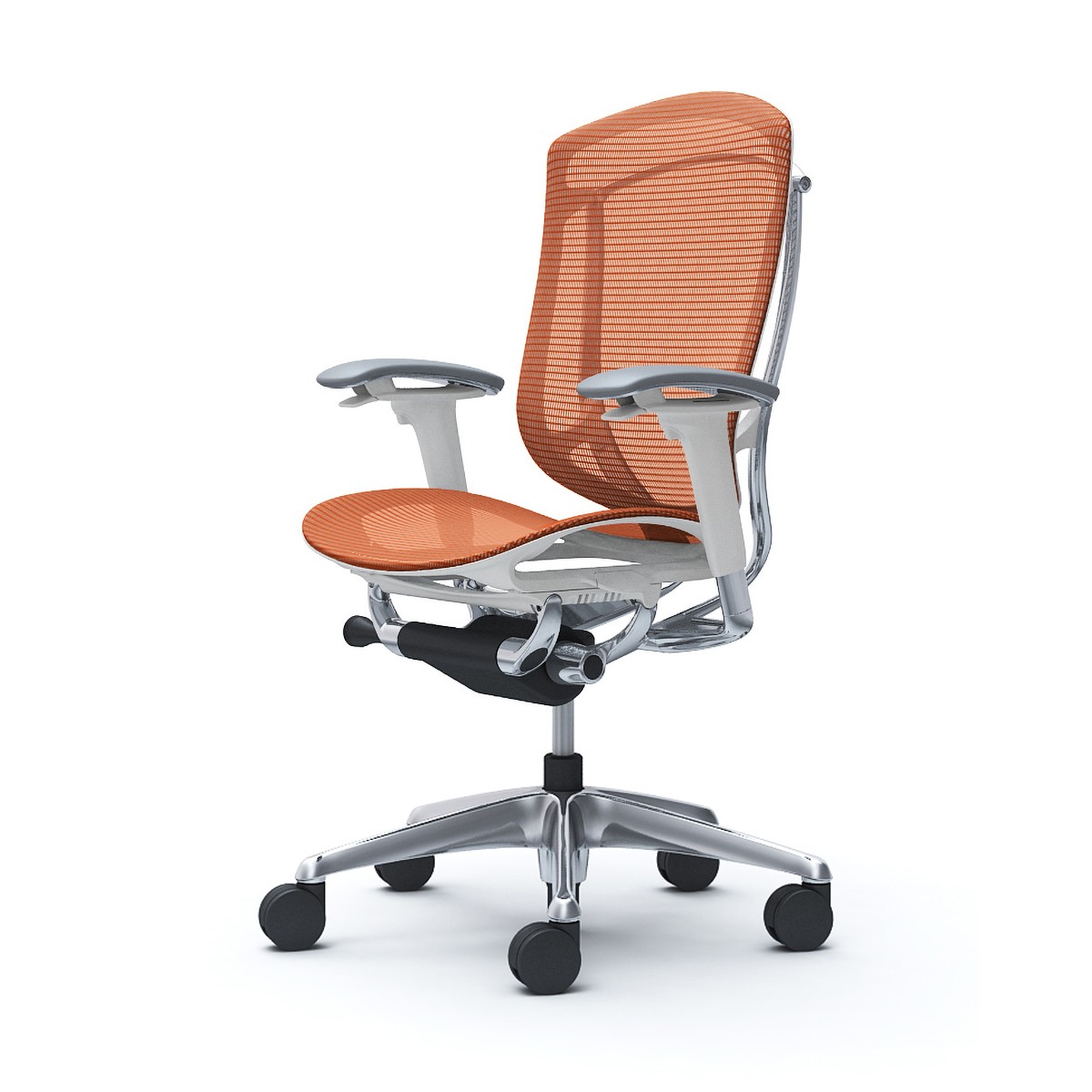 【送料込み】オカムラ コンテッサ オレンジ 送料込み】オカムラ コンテッサ オレンジ