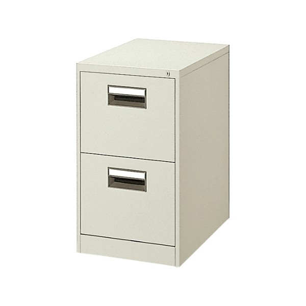 シャッター式　ファイリングキャビネット A4-2N 21-531【送料無料】 | プラス ファイリングキャビネット通販