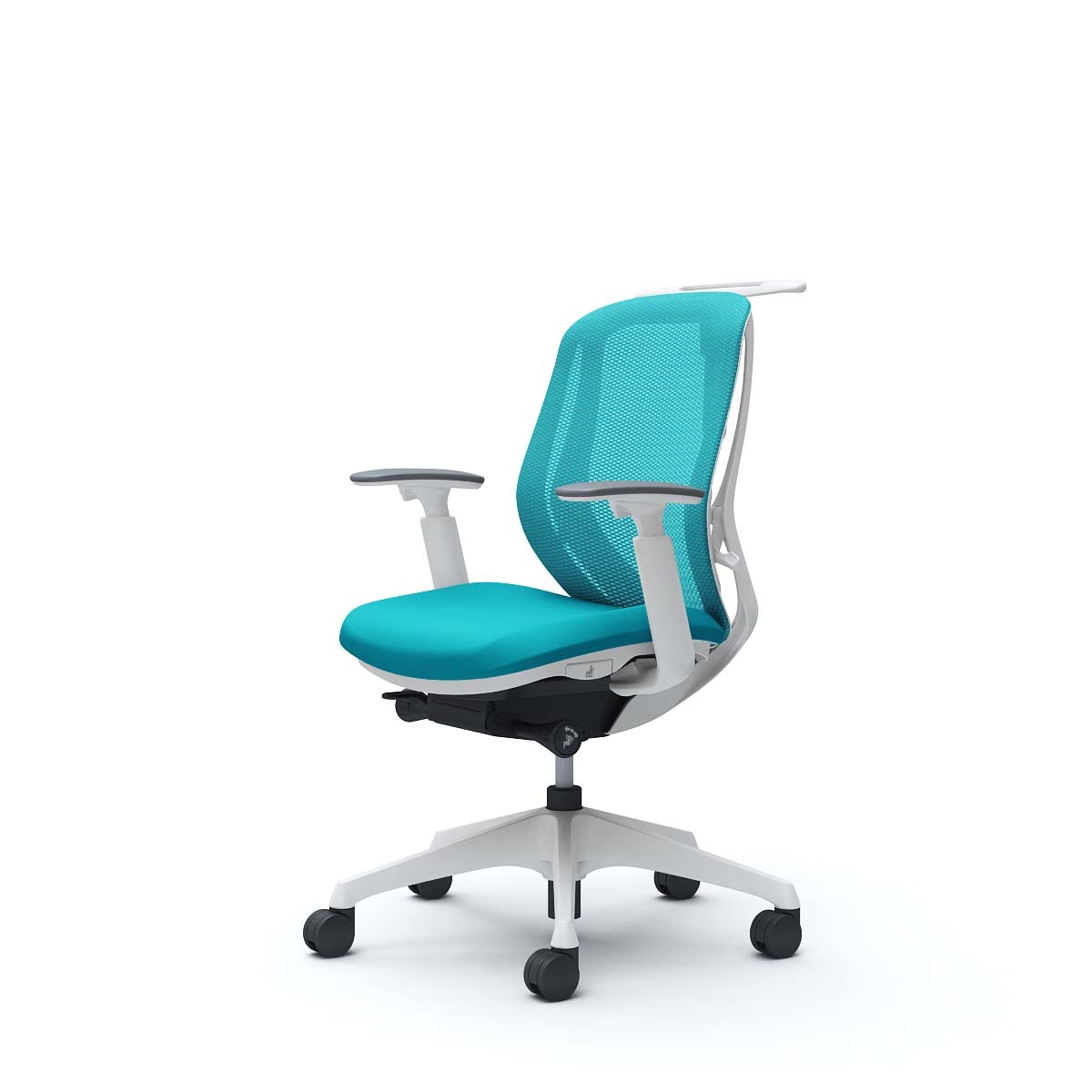 【美品】オカムラシルフィー（グレー、ハイバックヘッドレスト付き） 美品 オカムラ シルフィー 美品】オカムラシルフィー（グレー