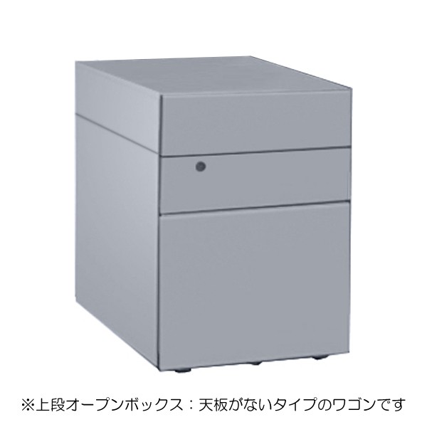 売り尽くし　デスクワゴン　LN #3 デスクワゴン スチールワゴン 鍵付き 引き出し 3段 キャスター