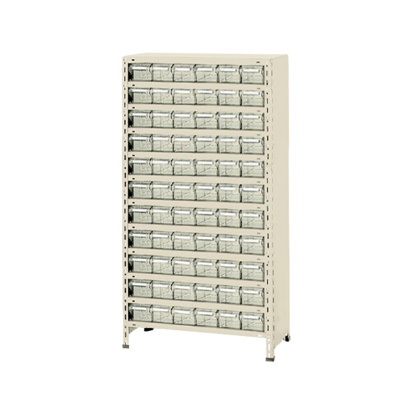 LWEK1122-66T【送料無料】 | サカエ 物品棚LEK型樹脂ボックス通販