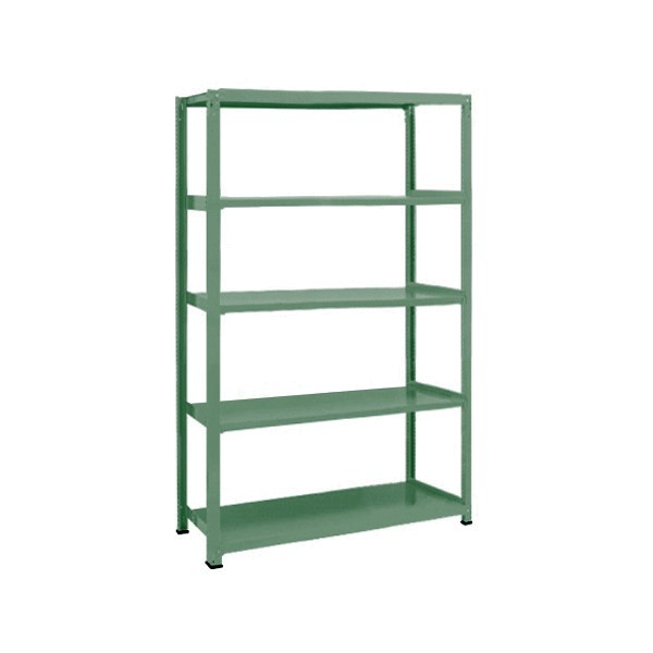 サカエ 中量棚C型 500kg/段 単体 高さ1200mm 3段タイプ W900×D450×H1200mm C-8123 (64-5360-36)