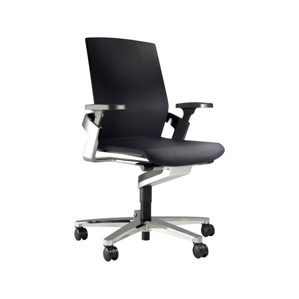 取付無料！ウィルクハーン ONアームチェア ミドルバック ブラックオフィスチェア ○ウィルクハーン Wilkhahn ON Chair ミドルバック アームチェア