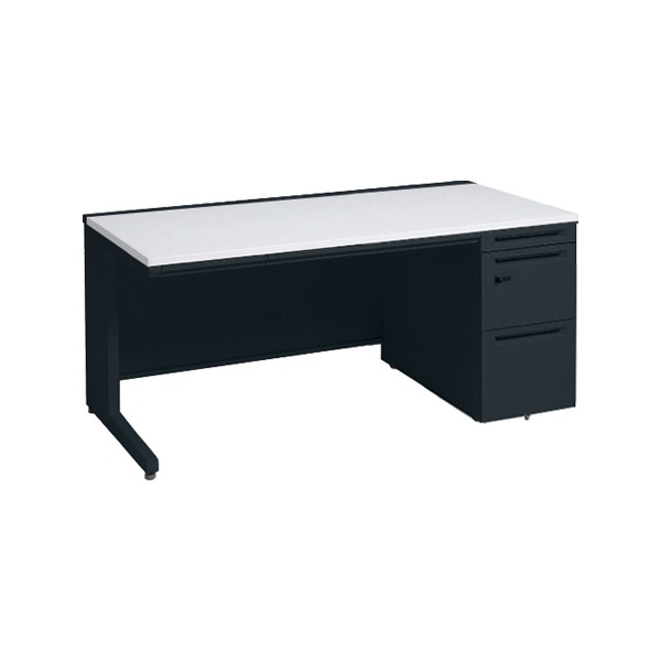 オカムラ アドバンス 平机 引出し付 コンセント(別売)対応 幅1000×奥行800×高さ720mm 3V2NYL MK55 1台(メーカー直送) 送料無料 オカムラ アドバンス ADVANCE 標準タイプ 3V2NGL オフィス